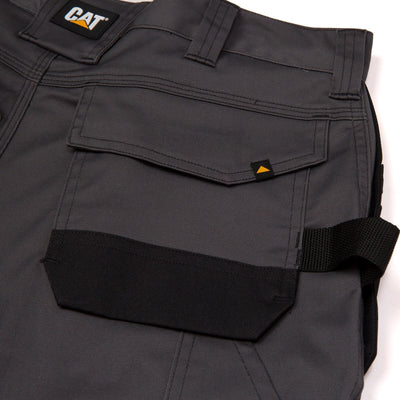 Caterpillar Nexus Grey Holster Pocket Stretch Trousers Dark Shadow 4#colour_dark-shadow