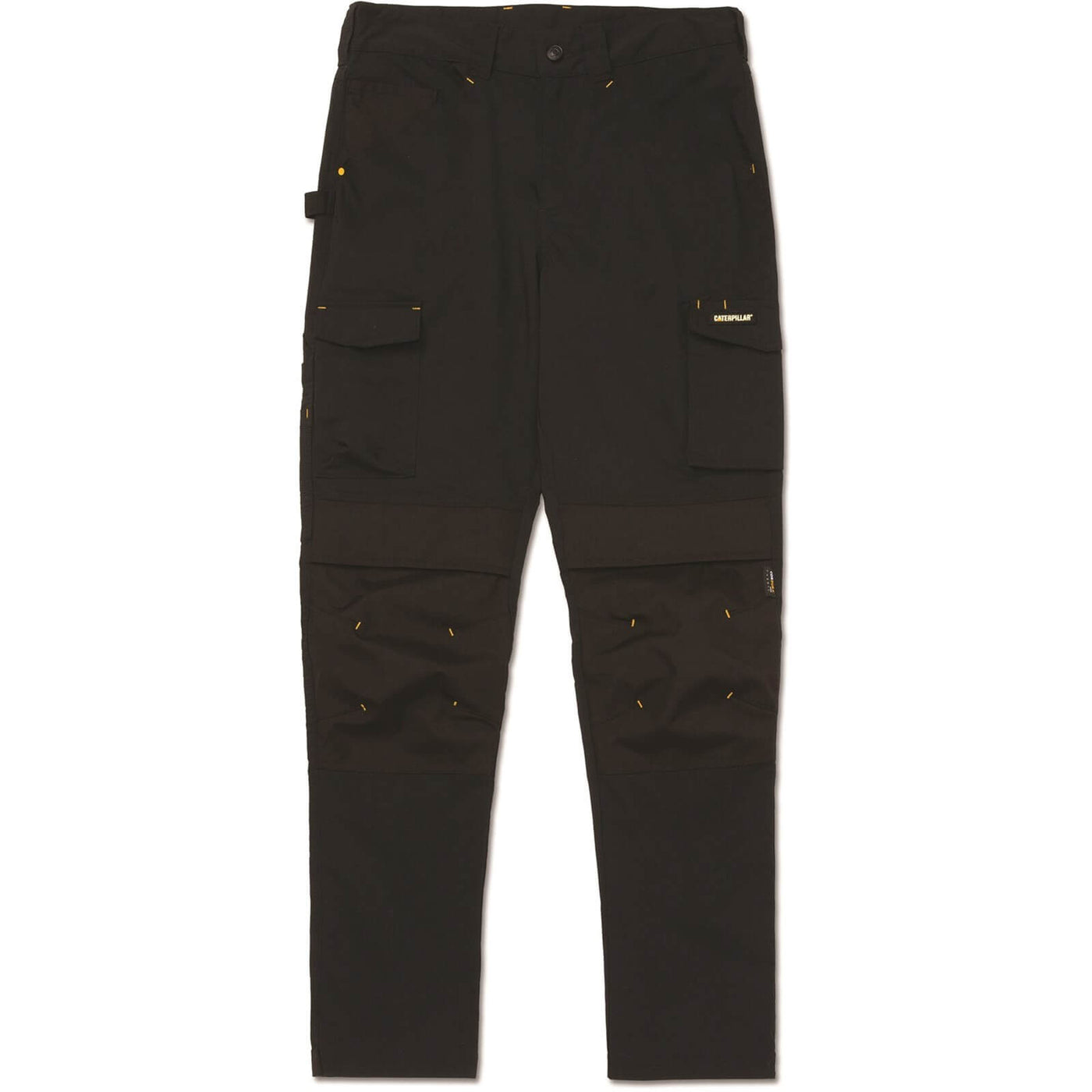 Caterpillar Nexus Knee Pad Pocket Stretch Trousers Black 1#colour_black