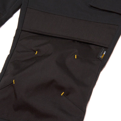 Caterpillar Nexus Knee Pad Pocket Stretch Trousers Black 5#colour_black