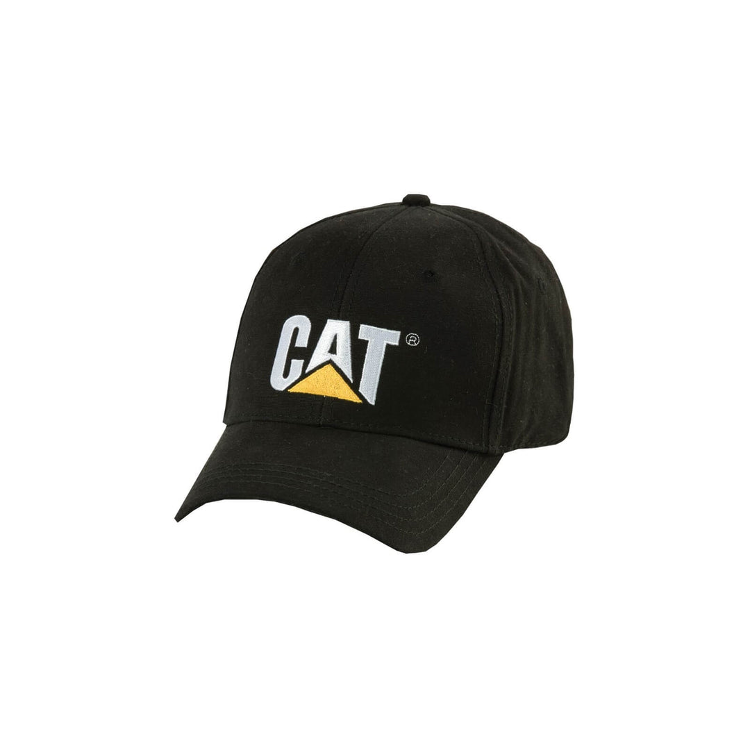 Caterpillar Trademark Logo Cap Black 1#colour_black