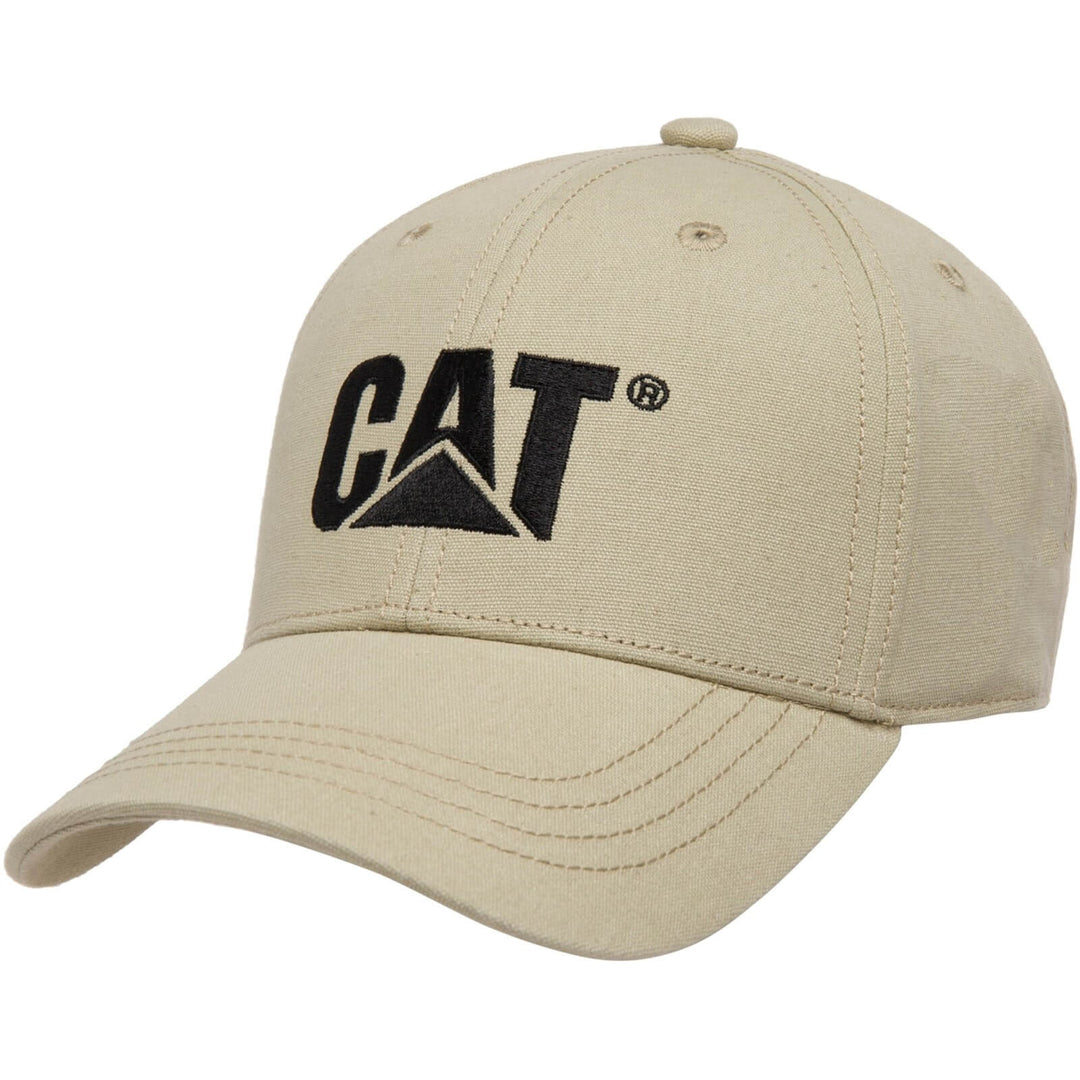 Caterpillar Trademark Logo Cap Khaki 1#colour_khaki