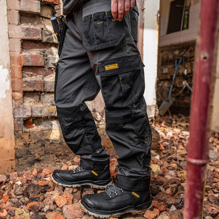 DeWalt Albany Trousers Grey Black 4 #colour_grey-black