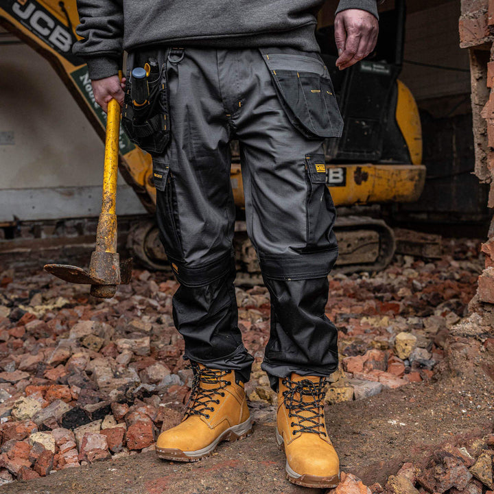 DeWalt Albany Trousers Grey Black 5 #colour_grey-black