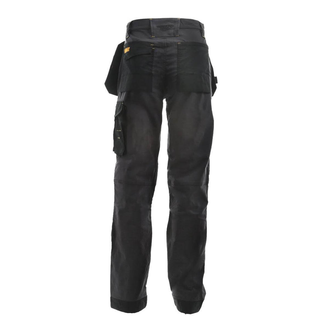 DeWalt Memphis Slim Fit Stretch Trousers Grey Back 