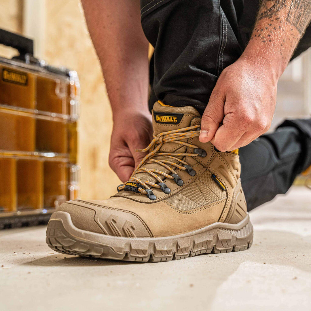 DeWalt Milburn Safety Boots Stone 4 #colour_stone