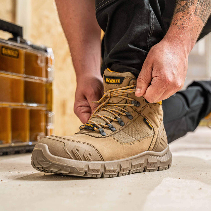 DeWalt Milburn Safety Boots Stone 4 #colour_stone