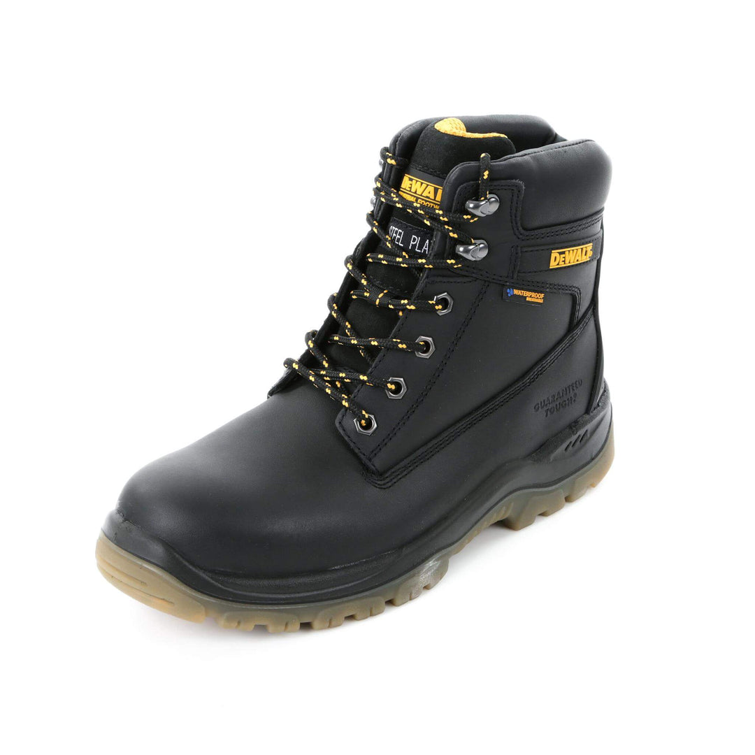 DeWalt Titanium Special Offer Pack - DeWalt Titanium Black 6 Inch Waterproof Safety Boots + 3 Pairs Work Socks