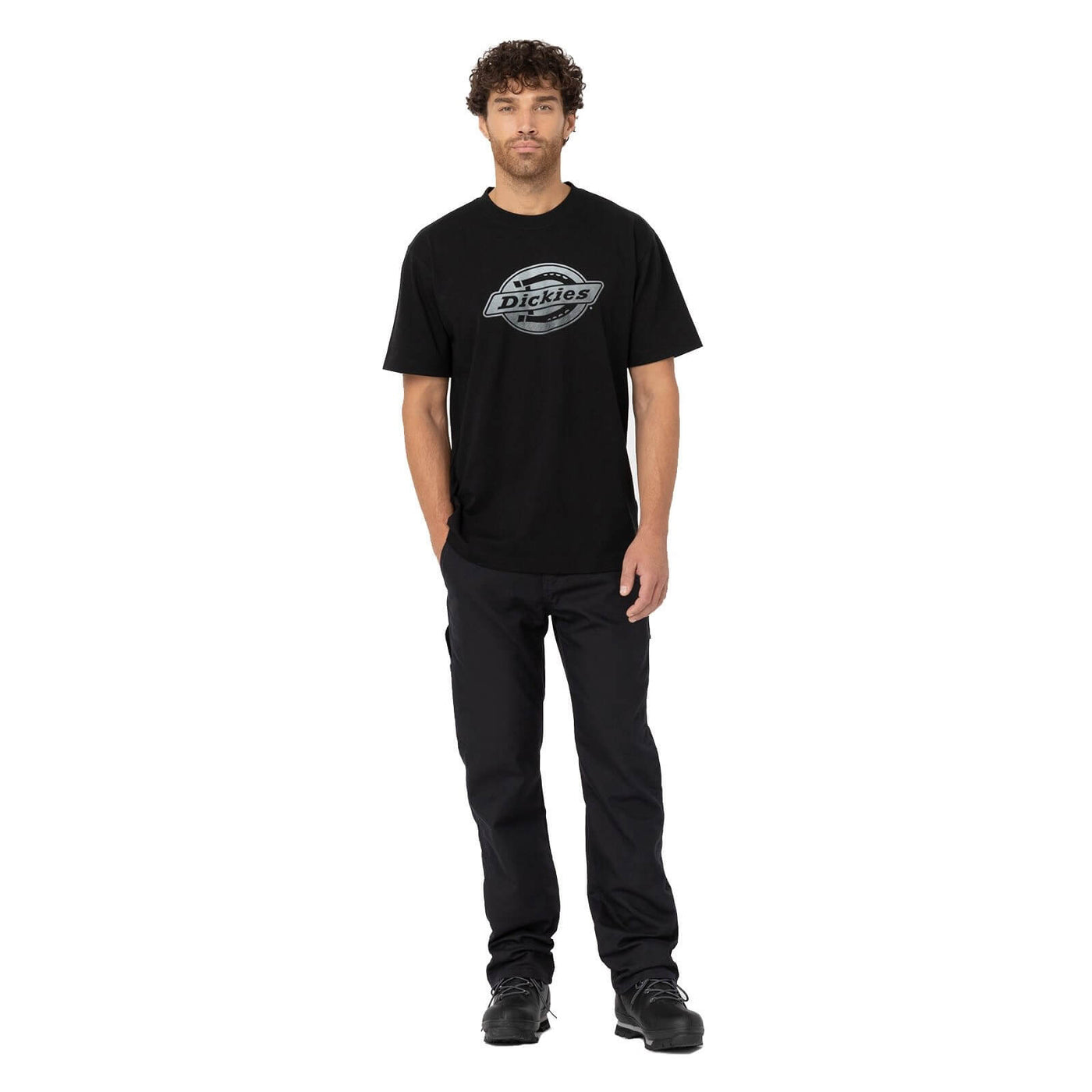Dickies Dickies SS Logo Graphic T-Shirt 2 Ink Navy 3#colour_ink-navy