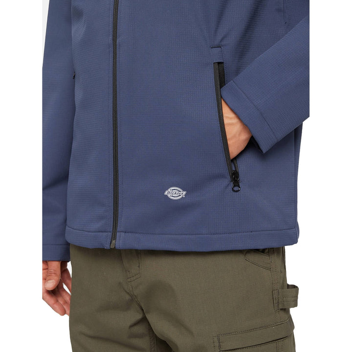 Dickies Everyday Softshell Jacket Navy Blue 4#colour_navy-blue