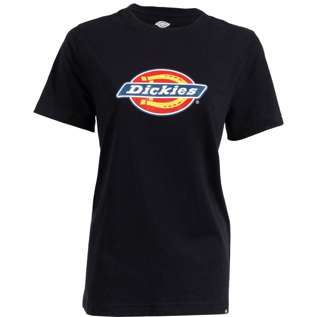 Dickies Heavyweight Tricolor Logo T-Shirt Black 1#colour_black