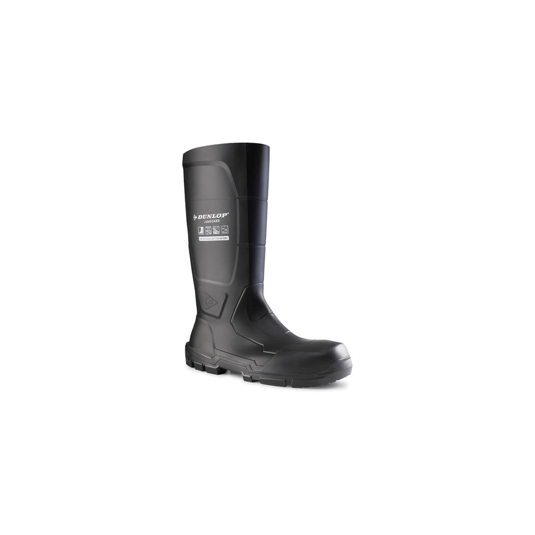 Dunlop JobGUARD Black S5 Full Safety Wellies Black 1#colour_black