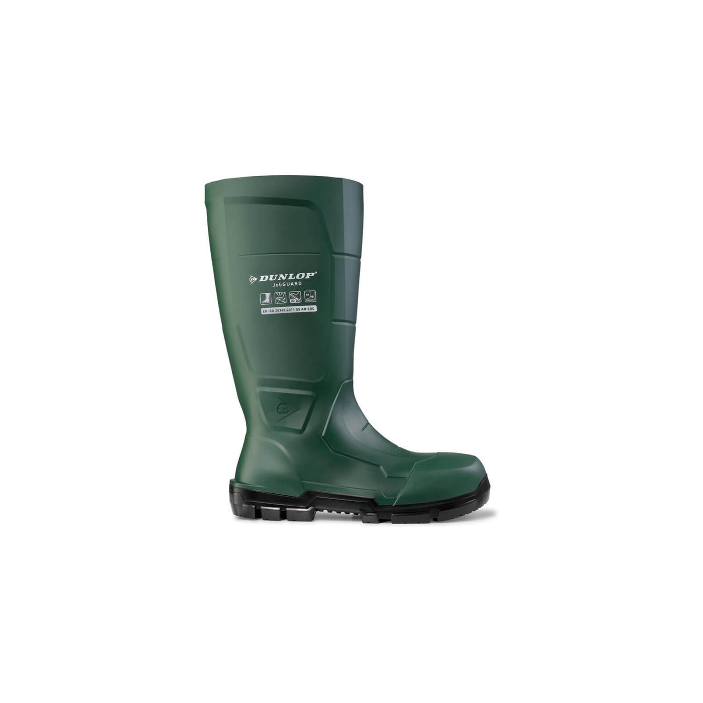 Dunlop JobGUARD Heritage Green S5 Full Safety Wellies Heritage Green 5#colour_heritage-green