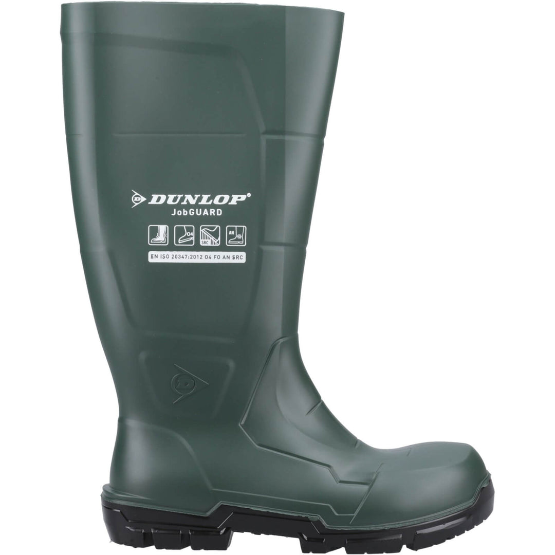 Dunlop JobGUARD Wellies Heritage Green 5#colour_heritage-green