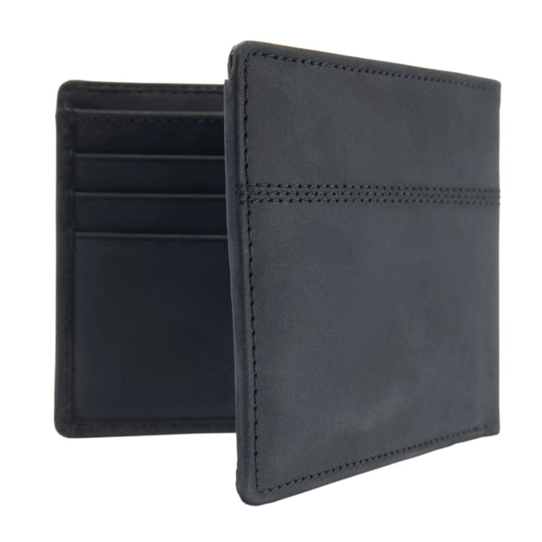 Carhartt Saddle Leather Bifold Wallet B0000207 Black 4 #colour_black