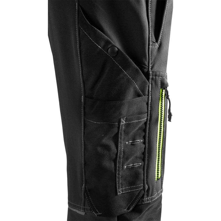 Fristads 4-Way-Stretch Ripstop Trousers - 2578 STP Black Detail1#colour_black