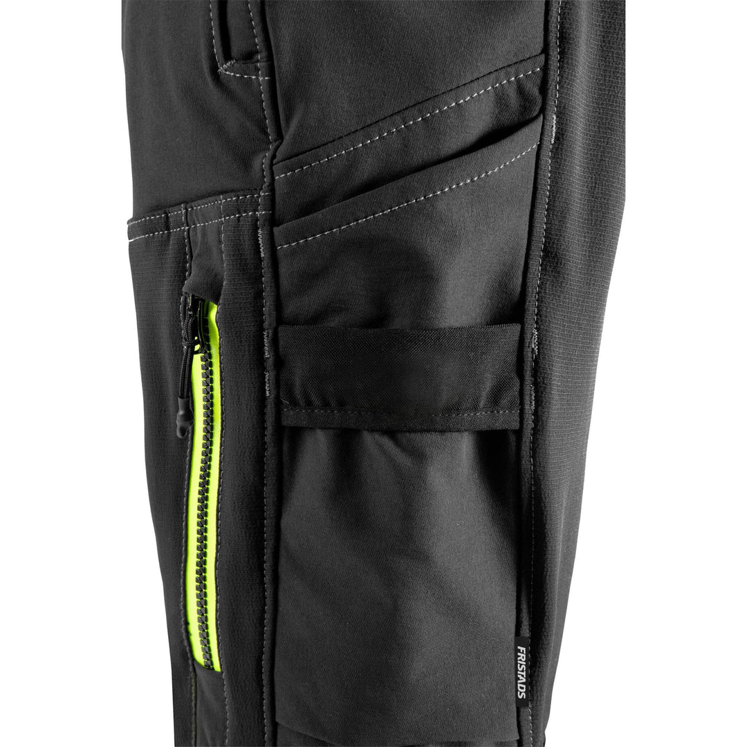 Fristads 4-Way-Stretch Ripstop Trousers - 2578 STP Black Detail2#colour_black