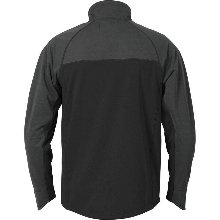Fristads Acode Fleece Jacket - 1475 MIC Black Back1#colour_black