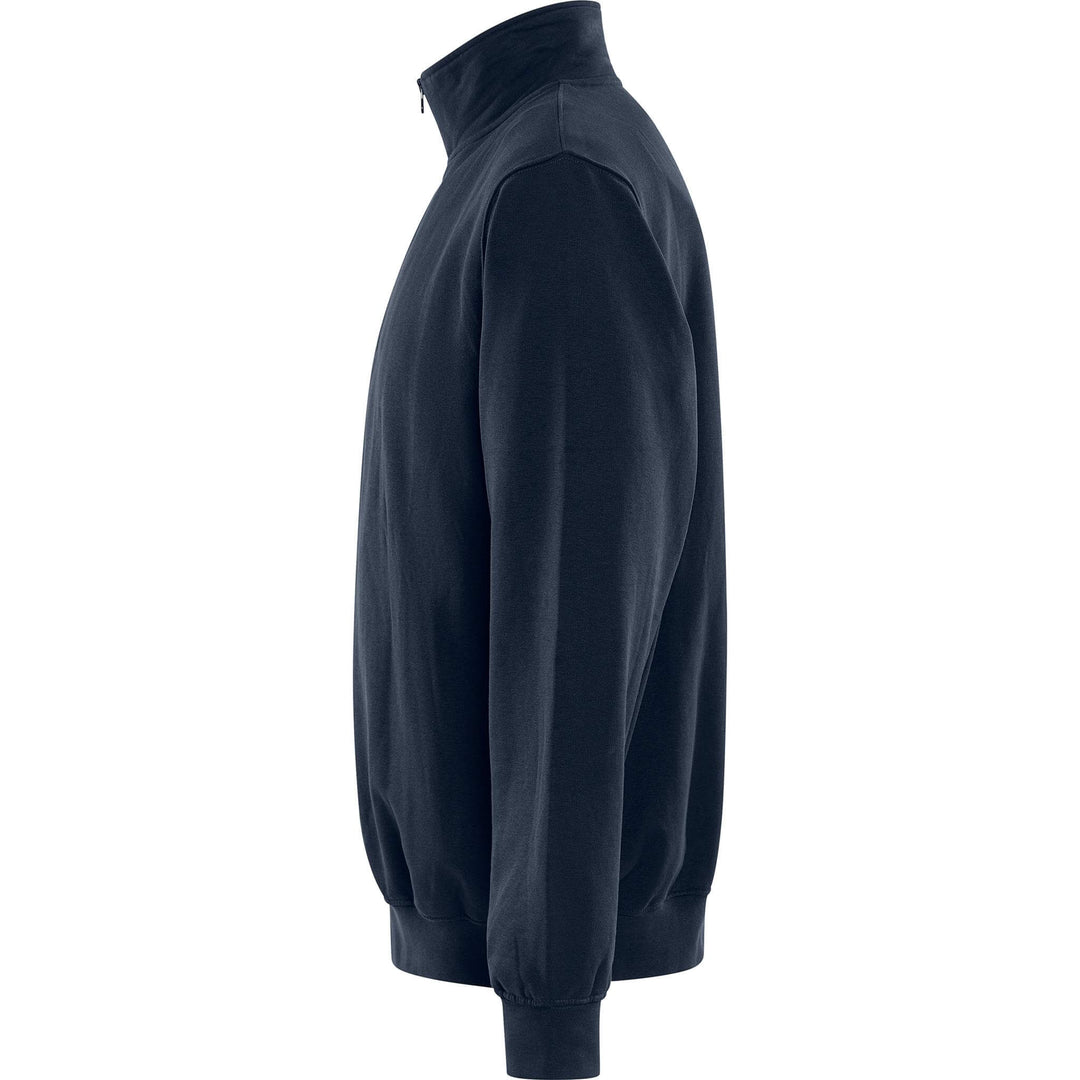 Fristads Acode Half-Zip Sweatshirt - 1737 SWB Dark Navy Back2#colour_dark-navy
