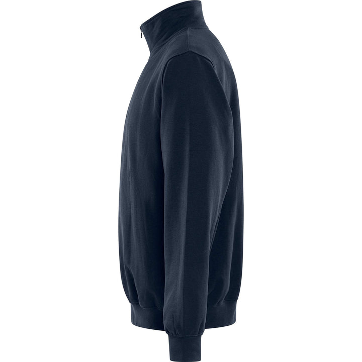 Fristads Acode Half-Zip Sweatshirt - 1737 SWB Dark Navy Back2#colour_dark-navy