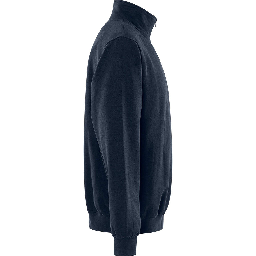 Fristads Acode Half-Zip Sweatshirt - 1737 SWB Dark Navy Back3#colour_dark-navy
