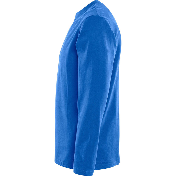 Fristads Acode Heavy Long Sleeve T-Shirt - 1914 HSJ Royal Blue Back2#colour_royal-blue