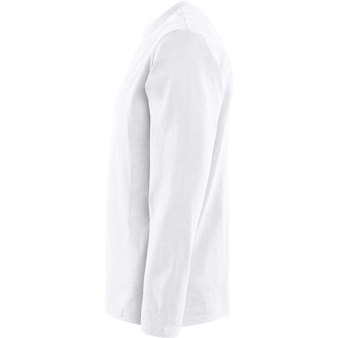 Fristads Acode Heavy Long Sleeve T-Shirt - 1914 HSJ White Back2#colour_white