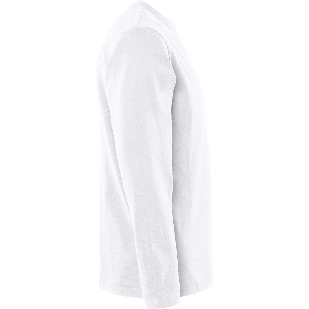 Fristads Acode Heavy Long Sleeve T-Shirt - 1914 HSJ White Back3#colour_white