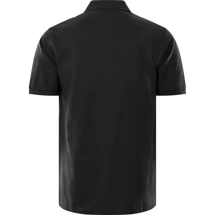 Fristads Acode Heavy Polo Shirt - 1721 PIQ Black Back1#colour_black