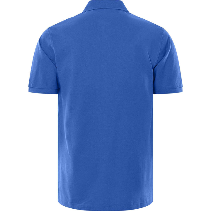 Fristads Acode Heavy Polo Shirt - 1721 PIQ Royal Blue Back1#colour_royal-blue