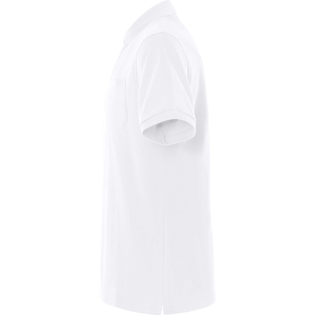 Fristads Acode Heavy Polo Shirt - 1721 PIQ White Back2#colour_white