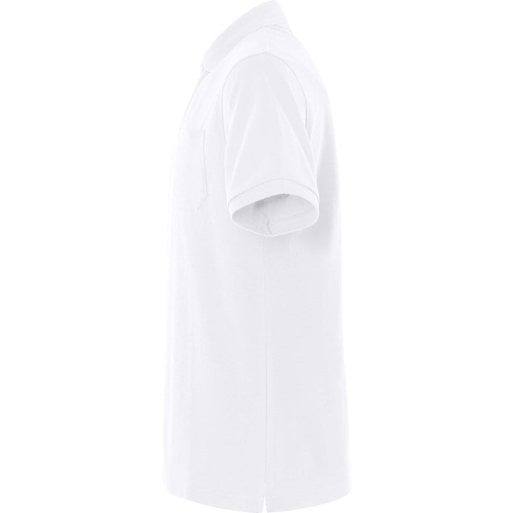Fristads Acode Heavy Polo Shirt - 1721 PIQ White Back2#colour_white