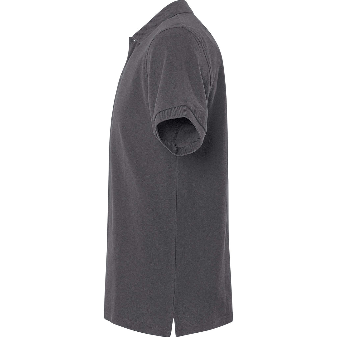 Fristads Acode Heavy Polo Shirt - 1724 PIQ Dark Grey Back2#colour_dark-grey