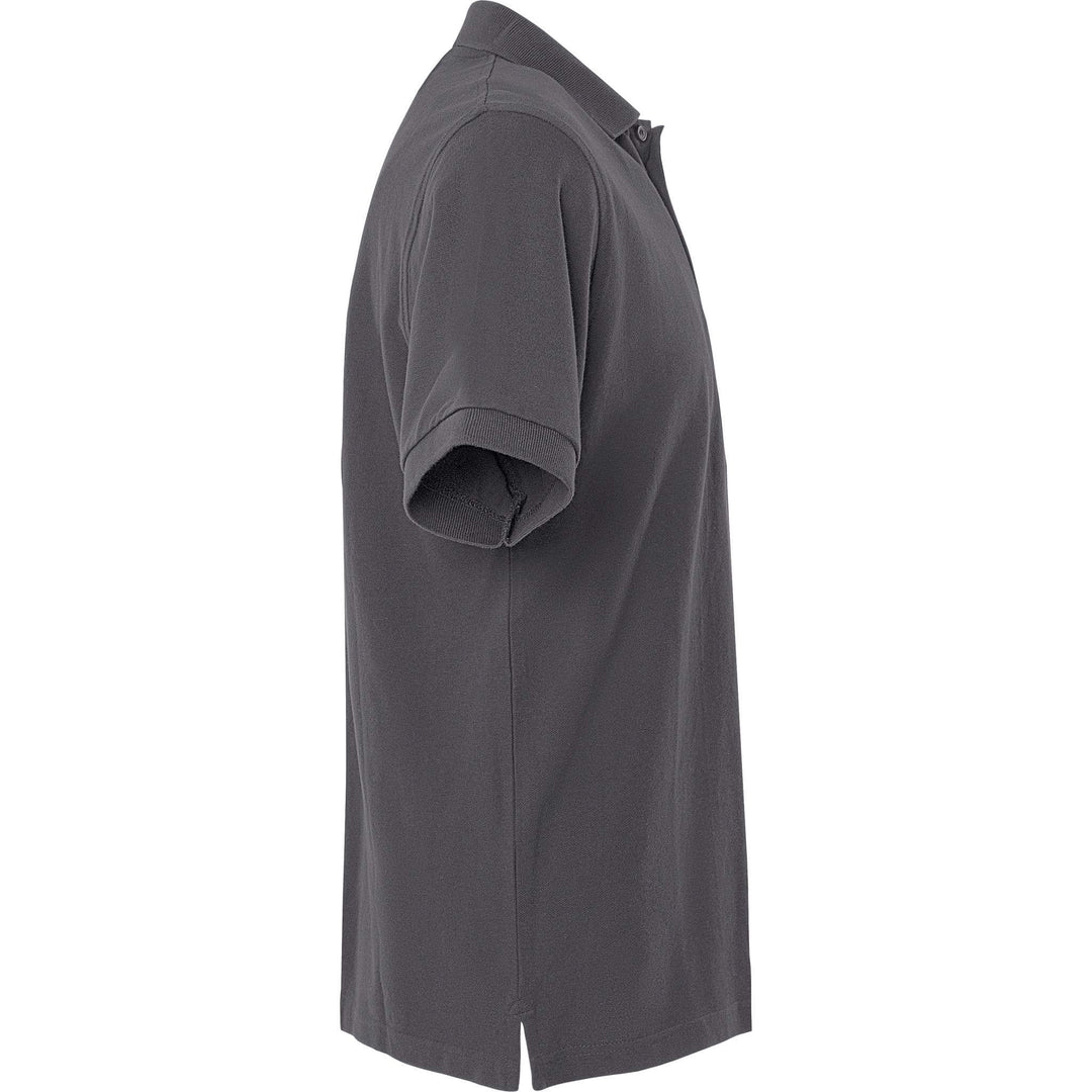 Fristads Acode Heavy Polo Shirt - 1724 PIQ Dark Grey Back3#colour_dark-grey