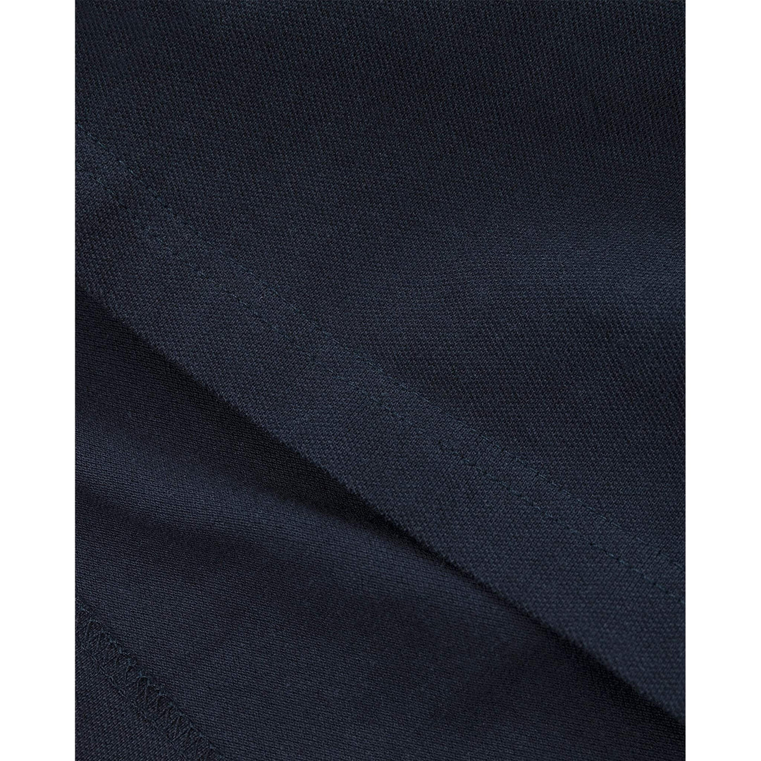 Fristads Acode Heavy Polo Shirt - 1724 PIQ Dark Navy Detail3#colour_dark-navy