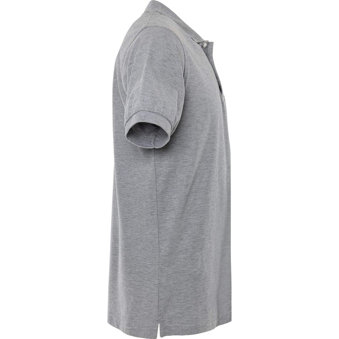 Fristads Acode Heavy Polo Shirt - 1724 PIQ Light Grey Back3#colour_light-grey