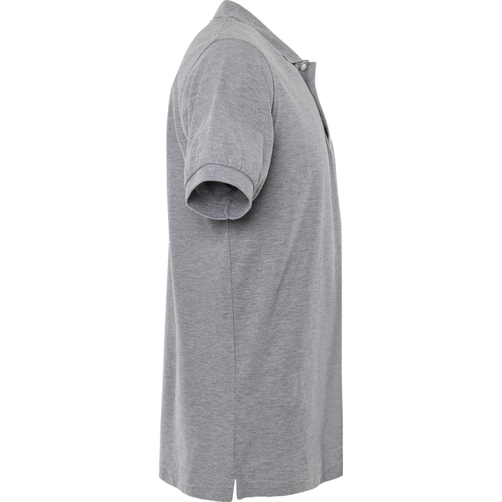 Fristads Acode Heavy Polo Shirt - 1724 PIQ Light Grey Back3#colour_light-grey