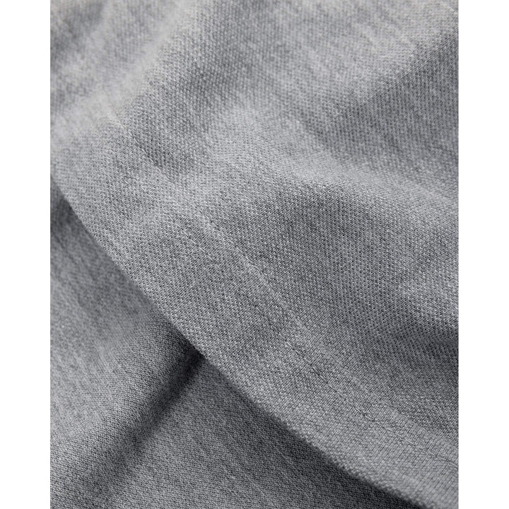 Fristads Acode Heavy Polo Shirt - 1724 PIQ Light Grey Detail2#colour_light-grey