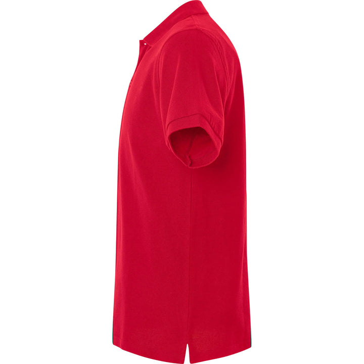Fristads Acode Heavy Polo Shirt - 1724 PIQ Red Back2#colour_red