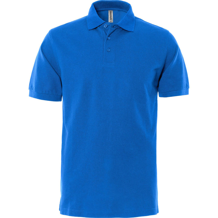 Fristads Acode Heavy Polo Shirt - 1724 PIQ Royal Blue Front1#colour_royal-blue