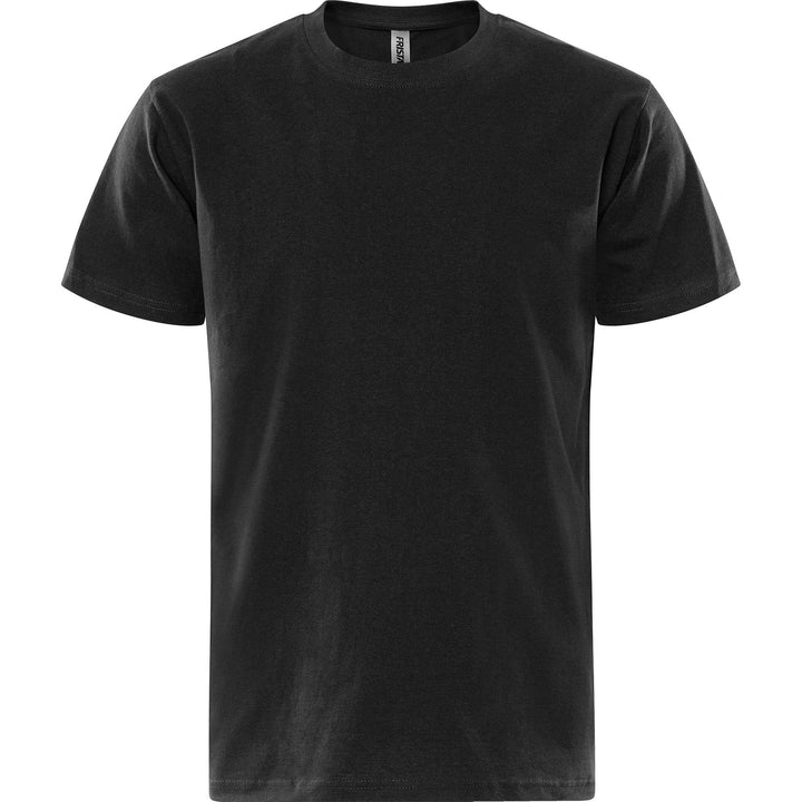 Fristads Acode Heavy T-Shirt - 1912 HSJ Black Front1#colour_black