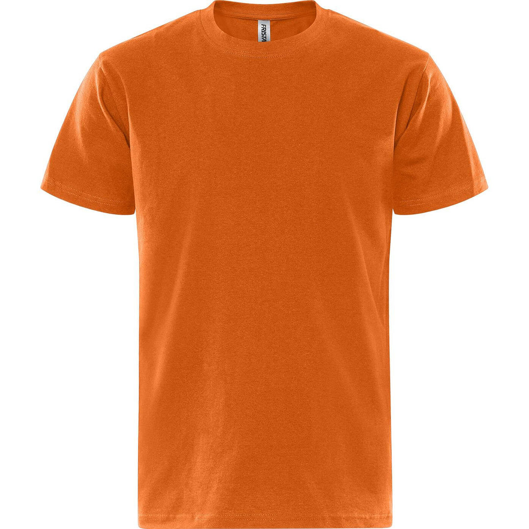 Fristads Acode Heavy T-Shirt - 1912 HSJ Orange Front1#colour_orange