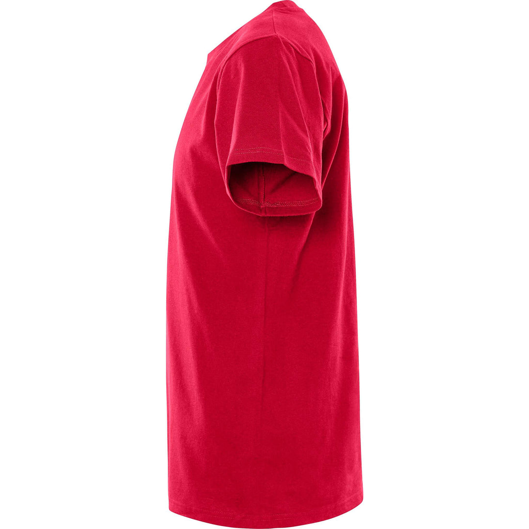 Fristads Acode Heavy T-Shirt - 1912 HSJ Red Back2#colour_red