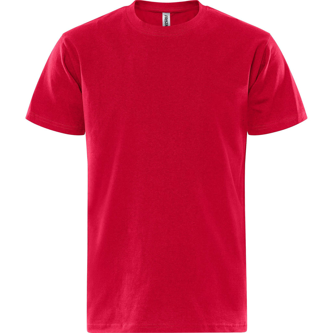 Fristads Acode Heavy T-Shirt - 1912 HSJ Red Front1#colour_red