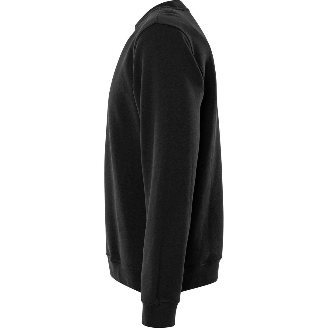 Fristads Acode Round Neck Sweatshirt - 1734 SWB Black Back2#colour_black