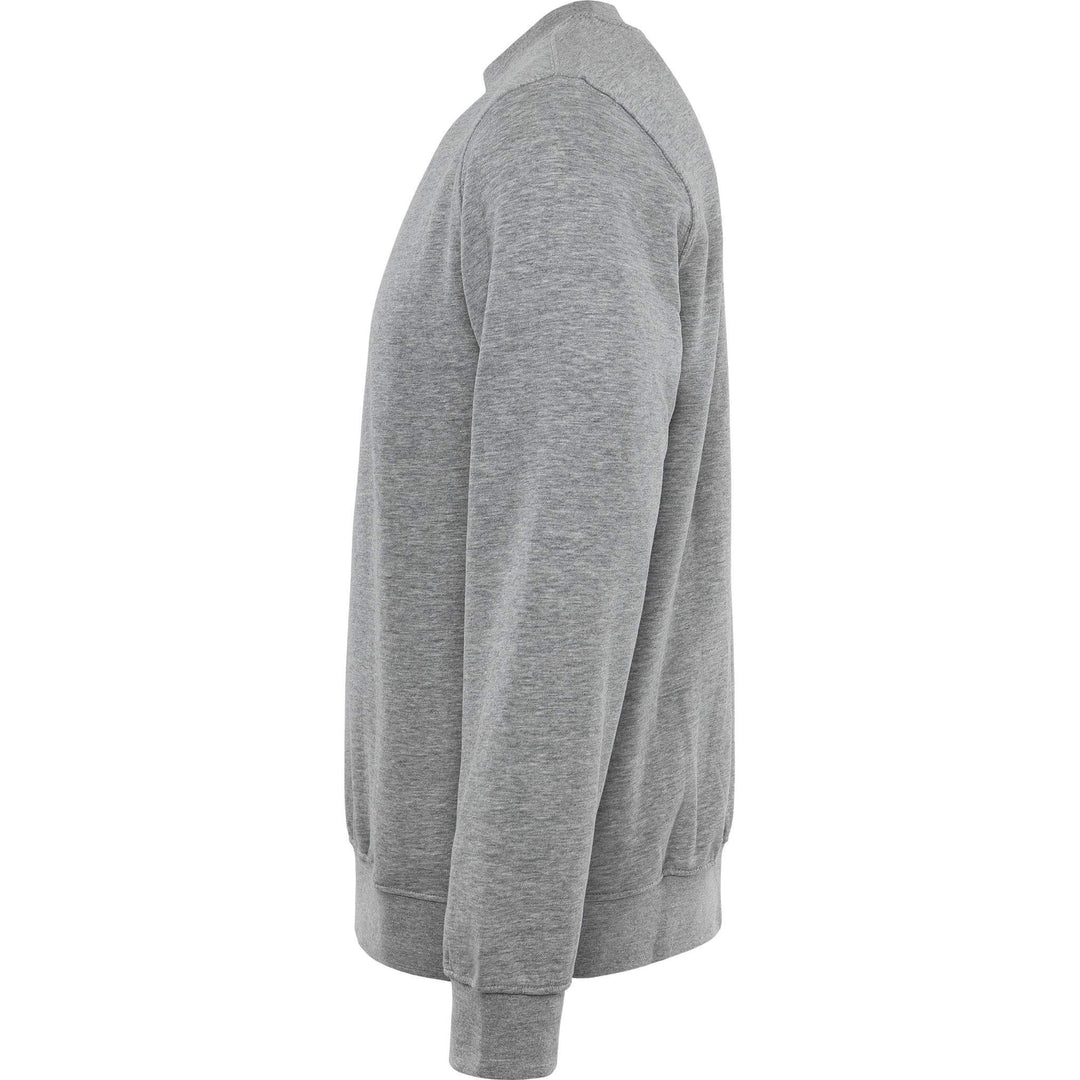 Fristads Acode Round Neck Sweatshirt - 1734 SWB Light Grey Back2#colour_light-grey