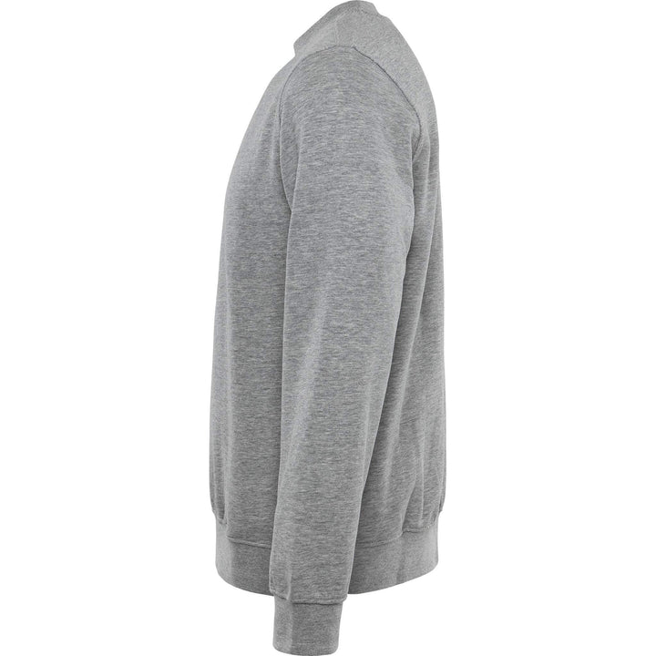 Fristads Acode Round Neck Sweatshirt - 1734 SWB Light Grey Back2#colour_light-grey