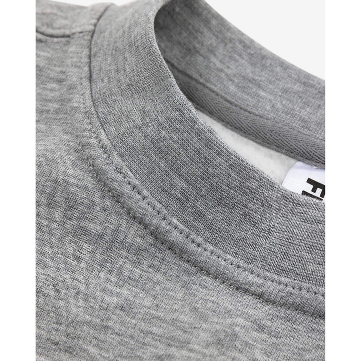 Fristads Acode Round Neck Sweatshirt - 1734 SWB Light Grey Detail1#colour_light-grey
