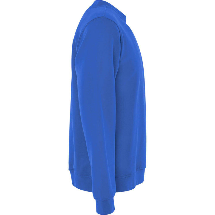 Fristads Acode Round Neck Sweatshirt - 1734 SWB Royal Blue Back3#colour_royal-blue