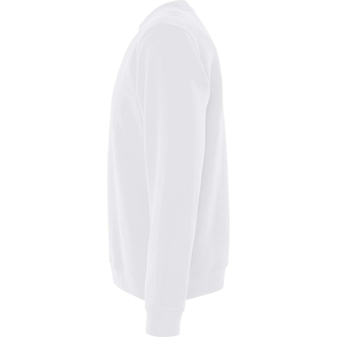 Fristads Acode Round Neck Sweatshirt - 1734 SWB White Back2#colour_white