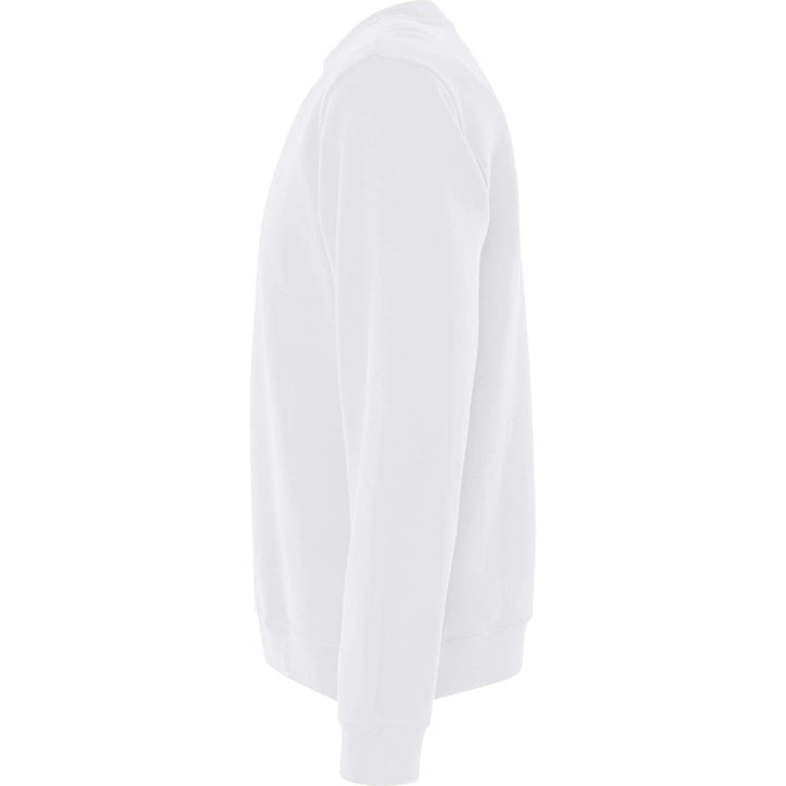 Fristads Acode Round Neck Sweatshirt - 1734 SWB White Back2#colour_white